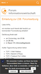 Mobile Screenshot of informationswirtschaft.org